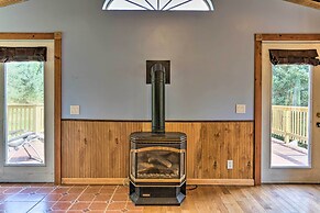 Bright Tucked-away Cabin w/ Furnished Deck + Grill