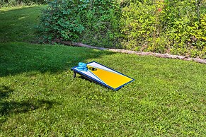 Bright Tucked-away Cabin w/ Furnished Deck + Grill