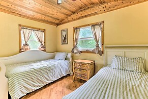 Bright Tucked-away Cabin w/ Furnished Deck + Grill