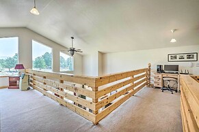 4 Acres & Mtn Views: Cabin w/ Deck in Florissant