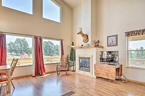 4 Acres & Mtn Views: Cabin w/ Deck in Florissant