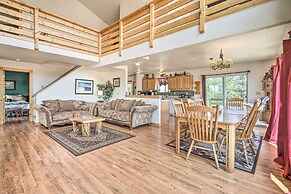 4 Acres & Mtn Views: Cabin w/ Deck in Florissant