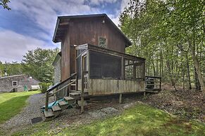 Rustic Searsport Cabin: Loft + Sunroom on 10 Acres