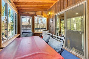 Rustic Searsport Cabin: Loft + Sunroom on 10 Acres