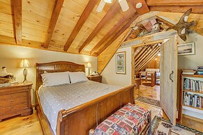 Rustic Searsport Cabin: Loft + Sunroom on 10 Acres