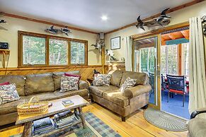 Rustic Searsport Cabin: Loft + Sunroom on 10 Acres