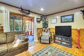 Rustic Searsport Cabin: Loft + Sunroom on 10 Acres