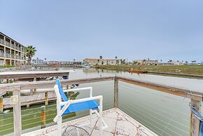 Waterfront Mustang Island Condo w/ Dock!