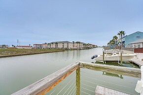 Waterfront Mustang Island Condo w/ Dock!