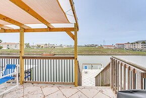Waterfront Mustang Island Condo w/ Dock!