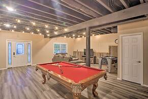 Lakeside Blue Eye Escape w/ Game Room & Hot Tub!