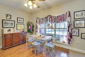 Starkville Vacation Rental ~ 2 Mi to Msu!
