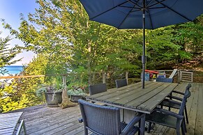 Forested Pentwater Vacation Rental - Walk to Beach