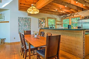 Forested Pentwater Vacation Rental - Walk to Beach