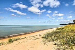 Forested Pentwater Vacation Rental - Walk to Beach