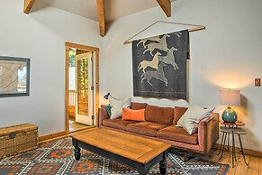 Forested Pentwater Vacation Rental - Walk to Beach