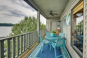 Lake-view Balcony: Hot Springs Penthouse!