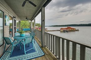 Lake-view Balcony: Hot Springs Penthouse!
