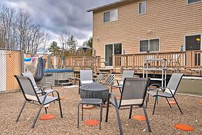 Private Hot Tub & Fireplace: Poconos Home!