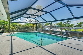 Canalfront Home w/ Dock & Pool: 5 Mi to Ft Myers!