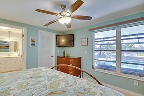Canalfront Home w/ Dock & Pool: 5 Mi to Ft Myers!