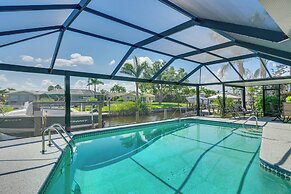 Canalfront Home w/ Dock & Pool: 5 Mi to Ft Myers!