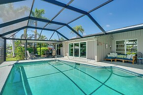Canalfront Home w/ Dock & Pool: 5 Mi to Ft Myers!