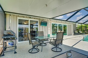 Canalfront Home w/ Dock & Pool: 5 Mi to Ft Myers!