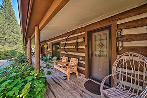 Log Cabin on the Wolf River w/ Private Hot Tub!