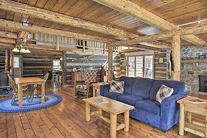 Log Cabin on the Wolf River w/ Private Hot Tub!