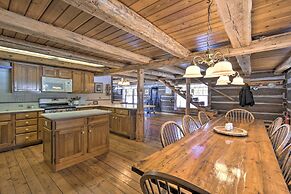 Log Cabin on the Wolf River w/ Private Hot Tub!