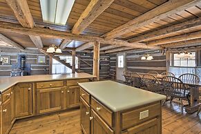 Log Cabin on the Wolf River w/ Private Hot Tub!