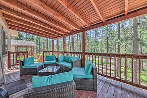 Pet-friendly Ruidoso Home w/ Deck & Forest Views!
