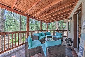 Pet-friendly Ruidoso Home w/ Deck & Forest Views!