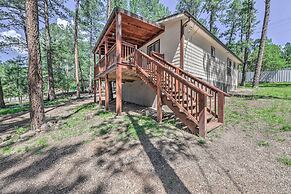 Pet-friendly Ruidoso Home w/ Deck & Forest Views!