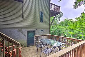 Warm Wooded Cabin w/ 2-story Deck + Mountain View!