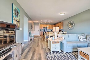 Balcony w/ Inlet View: Dtwn Ocean City Condo