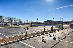 Balcony w/ Inlet View: Dtwn Ocean City Condo