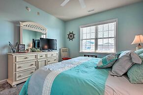 Balcony w/ Inlet View: Dtwn Ocean City Condo