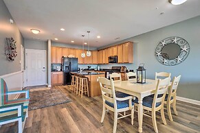 Balcony w/ Inlet View: Dtwn Ocean City Condo