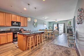 Balcony w/ Inlet View: Dtwn Ocean City Condo