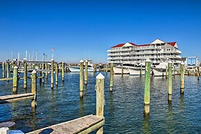 Balcony w/ Inlet View: Dtwn Ocean City Condo
