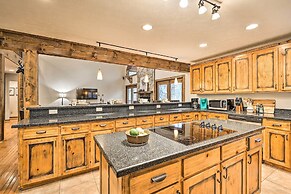 Game Room & Fire Pit: Spacious Elk Park Lodge!