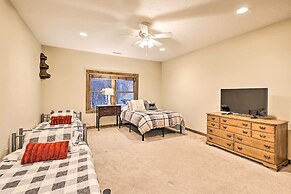 Game Room & Fire Pit: Spacious Elk Park Lodge!