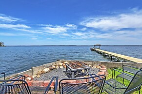 Waterfront Seneca Lake House: Fire Pit + Boat Dock