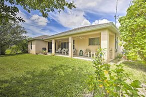 Quiet Home w/ Backyard & Grill in Cape Coral!