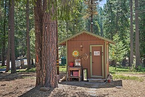 Private Deck: Pollock Pines Apt on 5 Acres