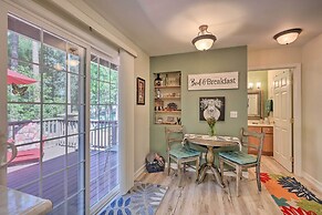 Private Deck: Pollock Pines Apt on 5 Acres