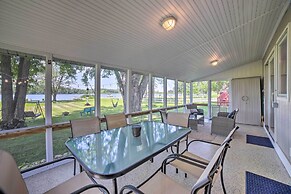 Rome City Waterfront Oasis w/ Beach & Dock!