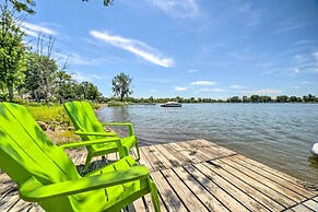 Rome City Waterfront Oasis w/ Beach & Dock!
